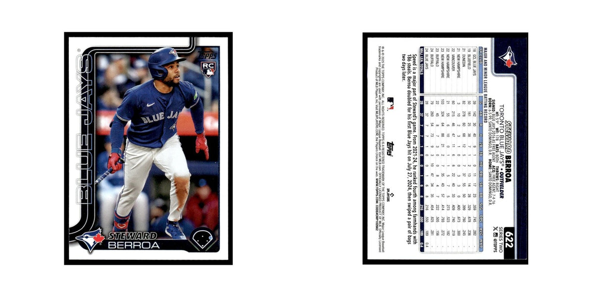 2025 Topps Steward Berroa RC Blue Jays #622