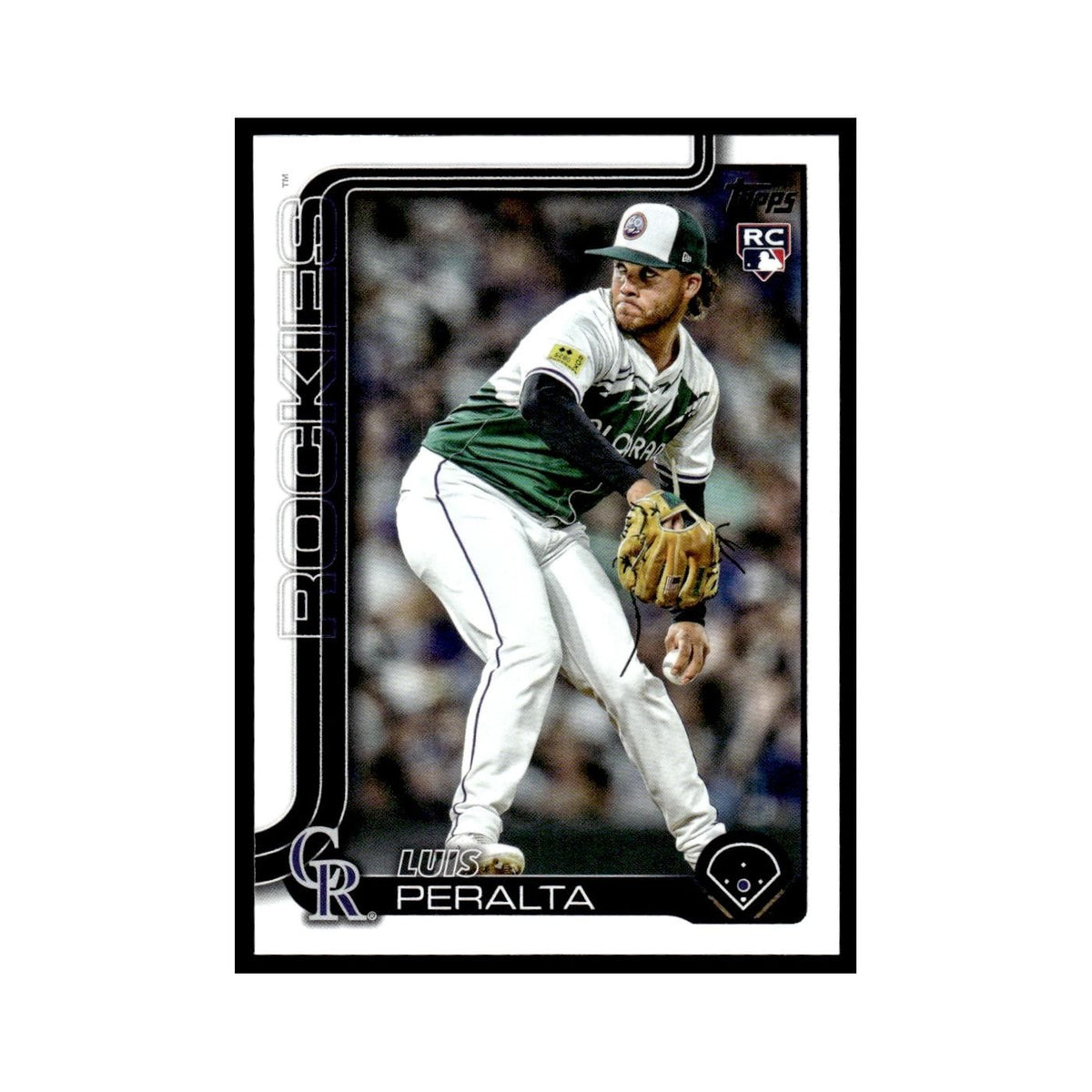 2025 Topps Luis Peralta RC Rockies #526