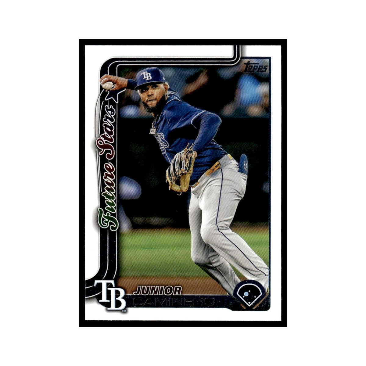 2025 Topps Junior Caminero Rays #477