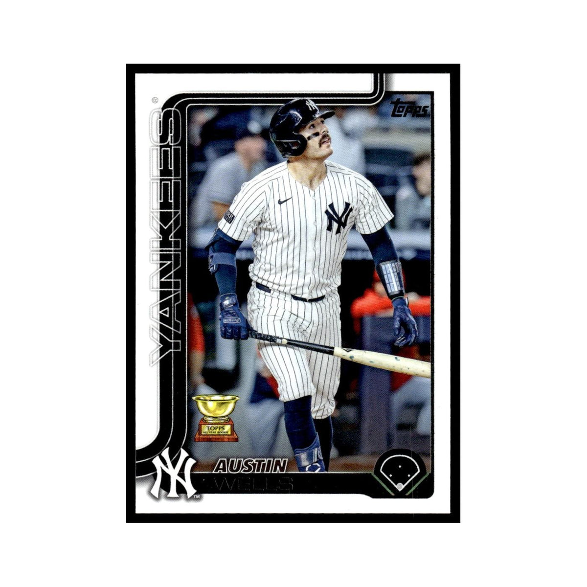 2025 Topps Austin Wells Yankees #591