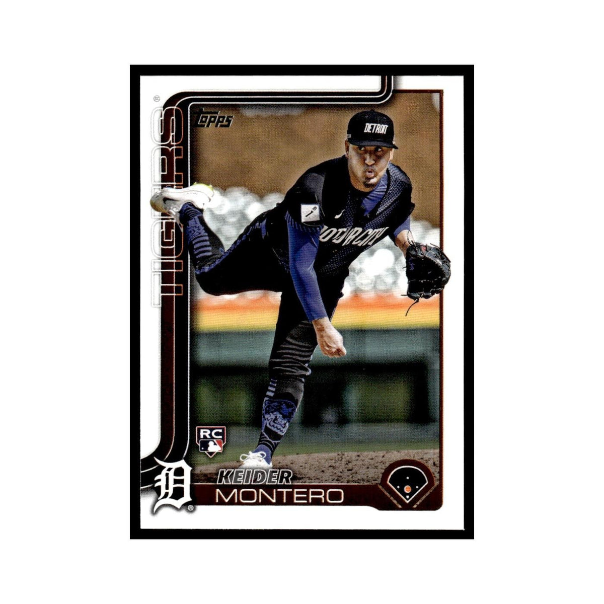 2025 Topps Keider Montero RC Tigers #665