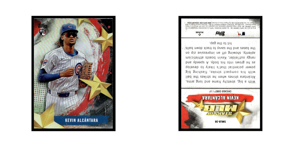 2025 Topps Stars of MLB Kevin Alcantara RC Cubs #SMLB-38