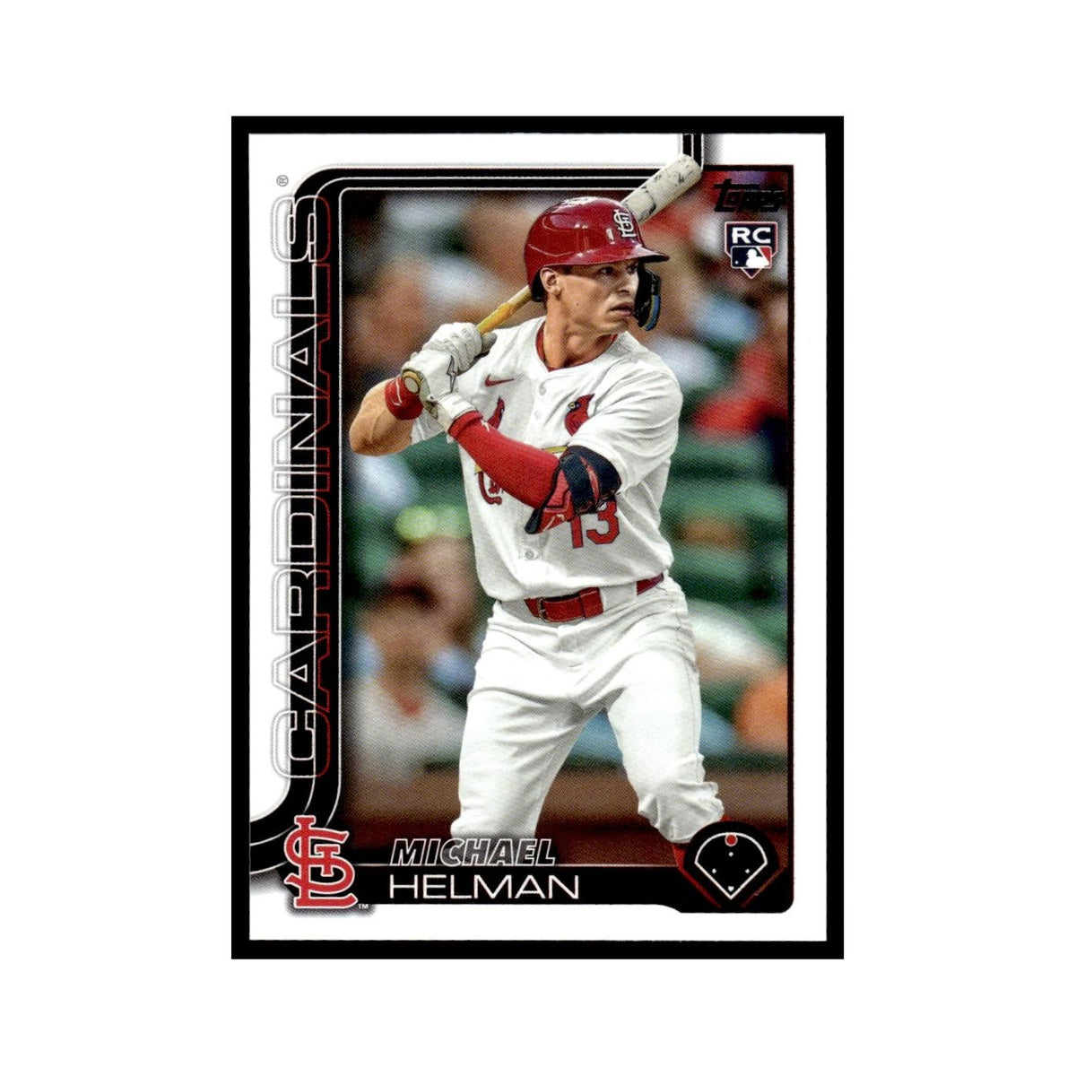 2025 Topps Michael Helman RC Cardinals #418