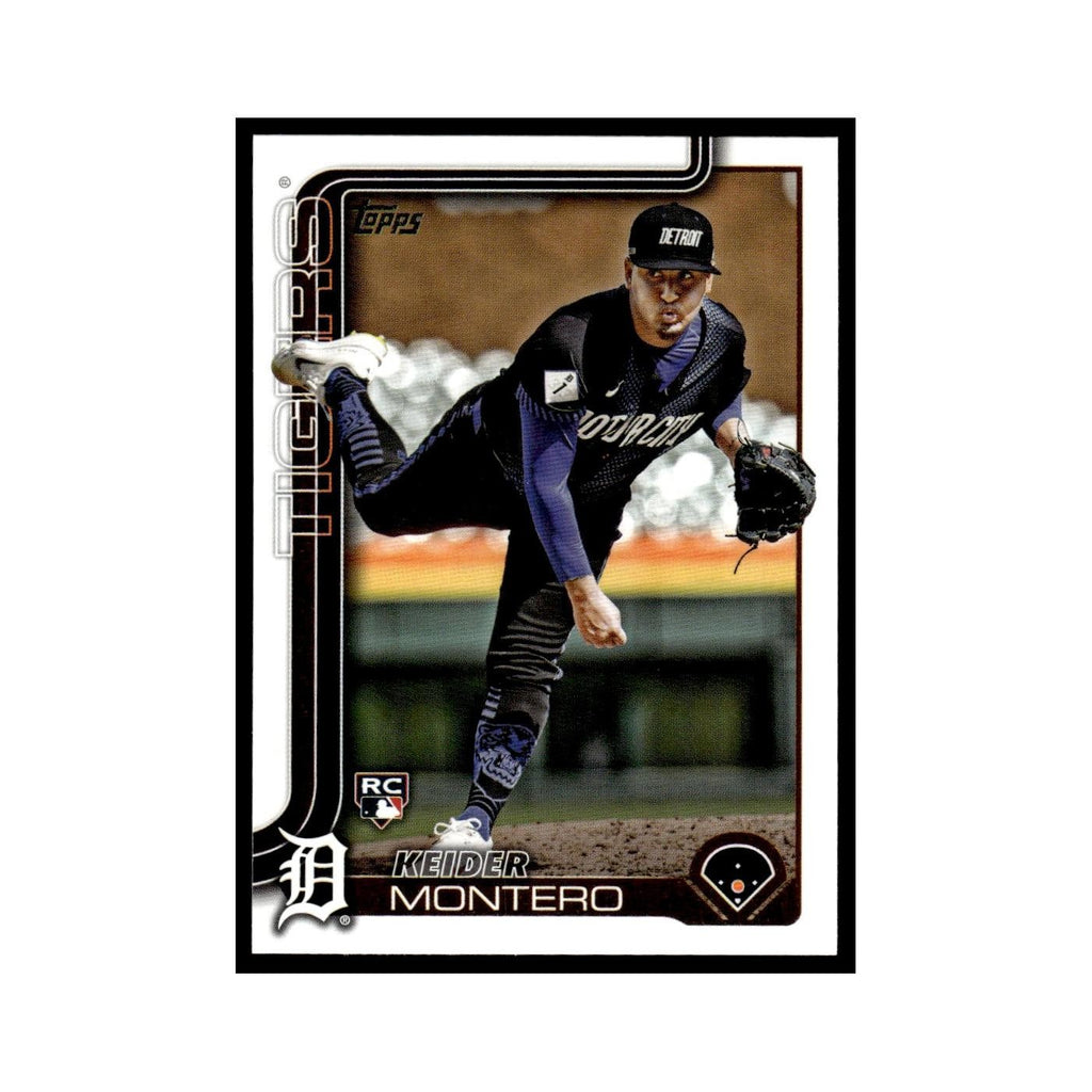 2025 Topps Keider Montero RC Tigers #665