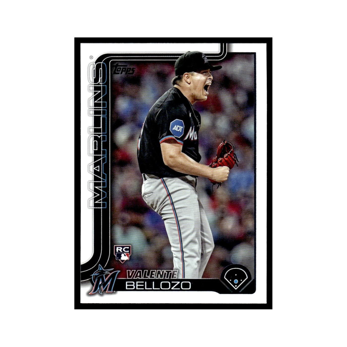 2025 Topps Valente Bellozo RC Marlins #458
