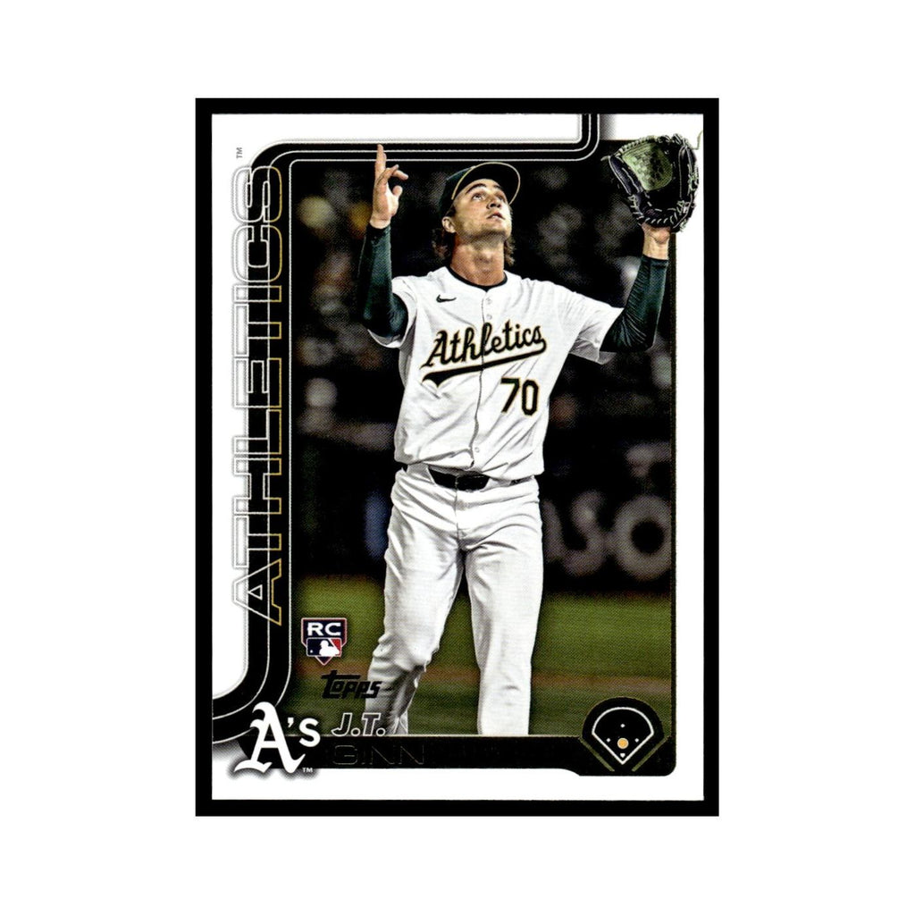 2025 Topps J.T. Ginn RC Athletics #465