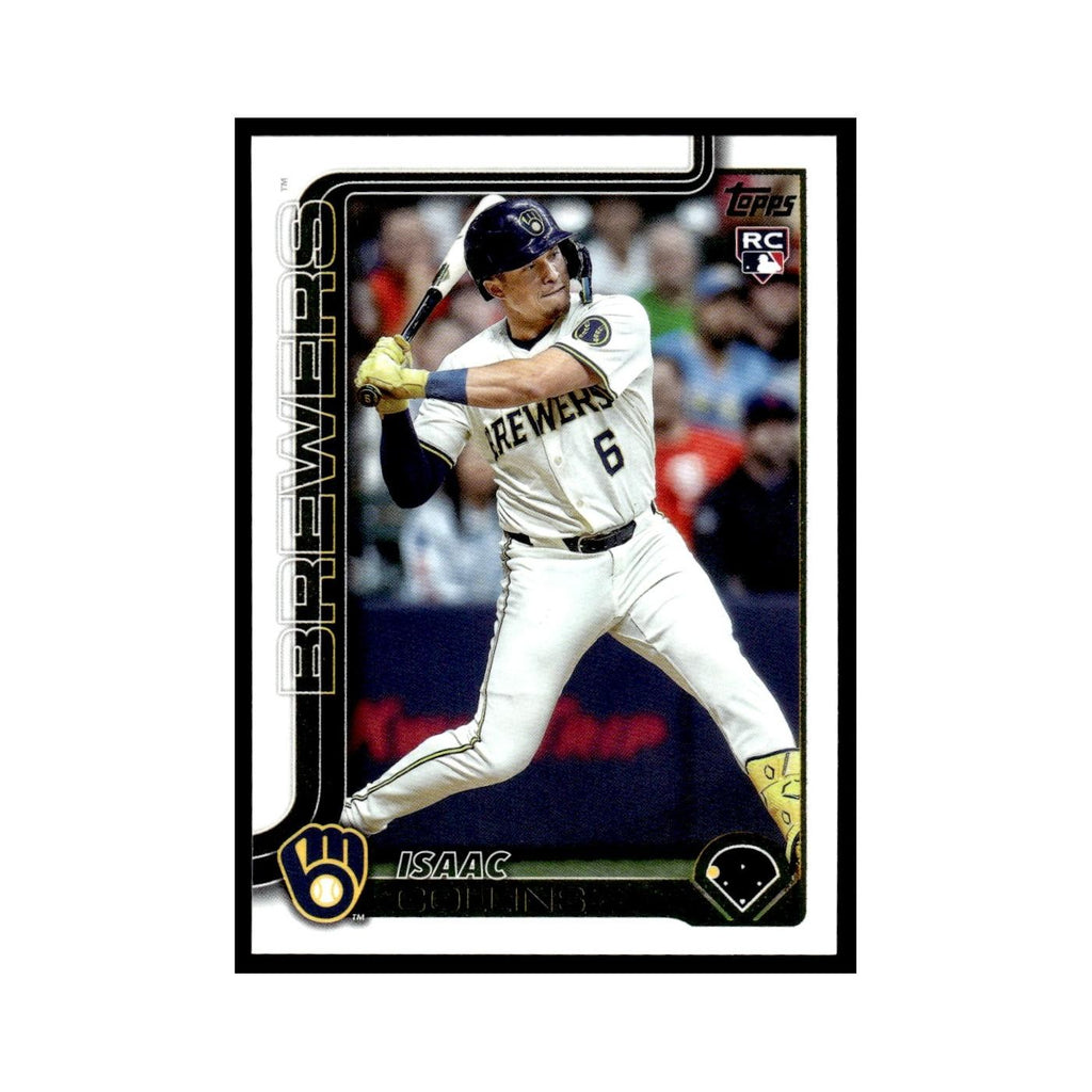 2025 Topps Isaac Collins RC Brewers #657