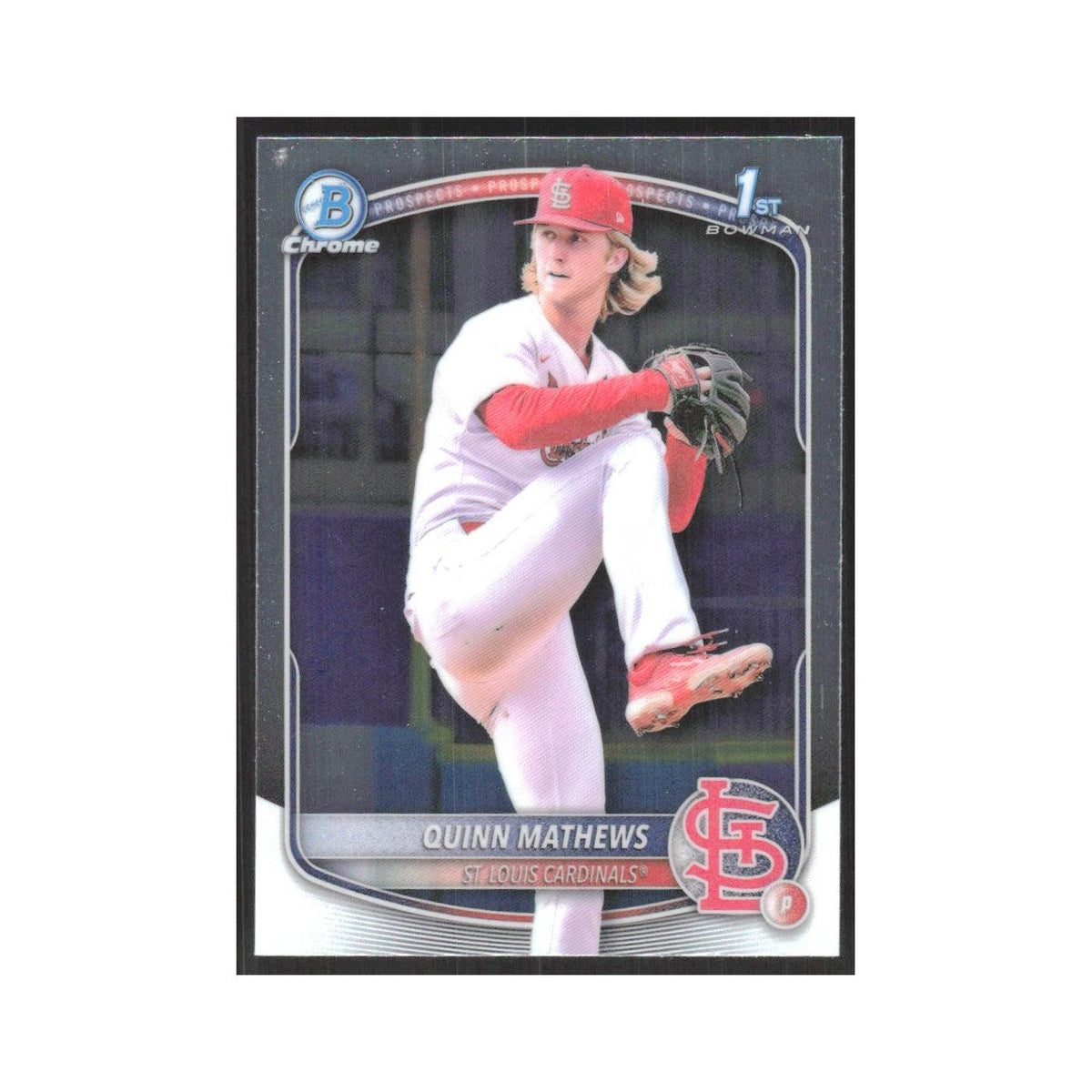 2025 Bowman Chrome Prospects Quinn Mathews Cardinals #BCP-25