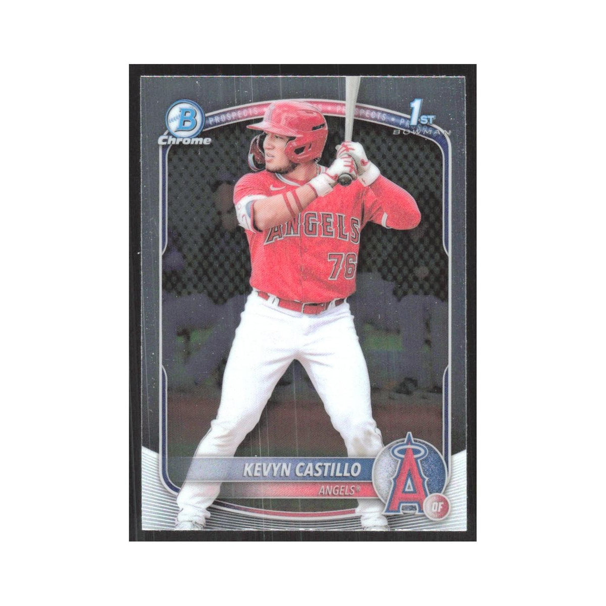 2025 Bowman Chrome Prospects Kevyn Castillo Angels #BCP-82