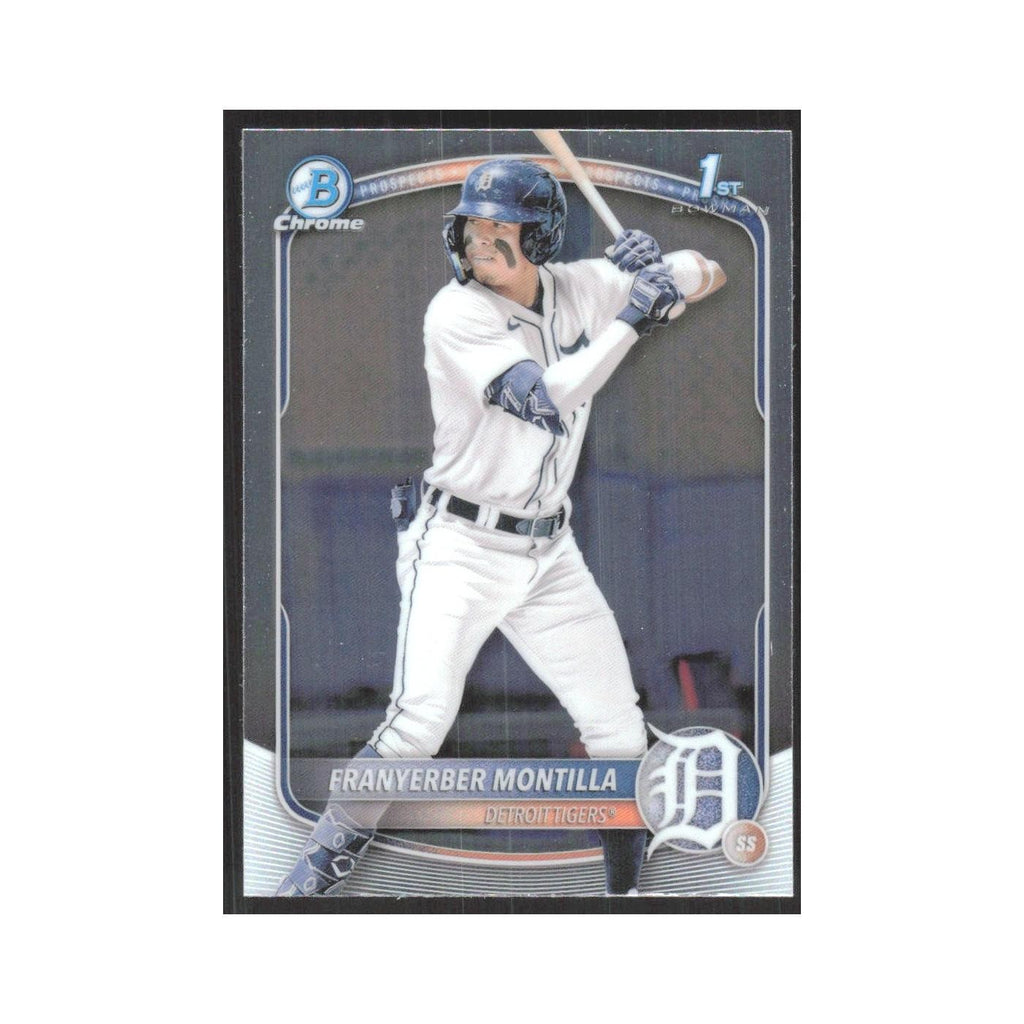 2025 Bowman Chrome Prospects Franyerber Montilla Tigers #BCP-5