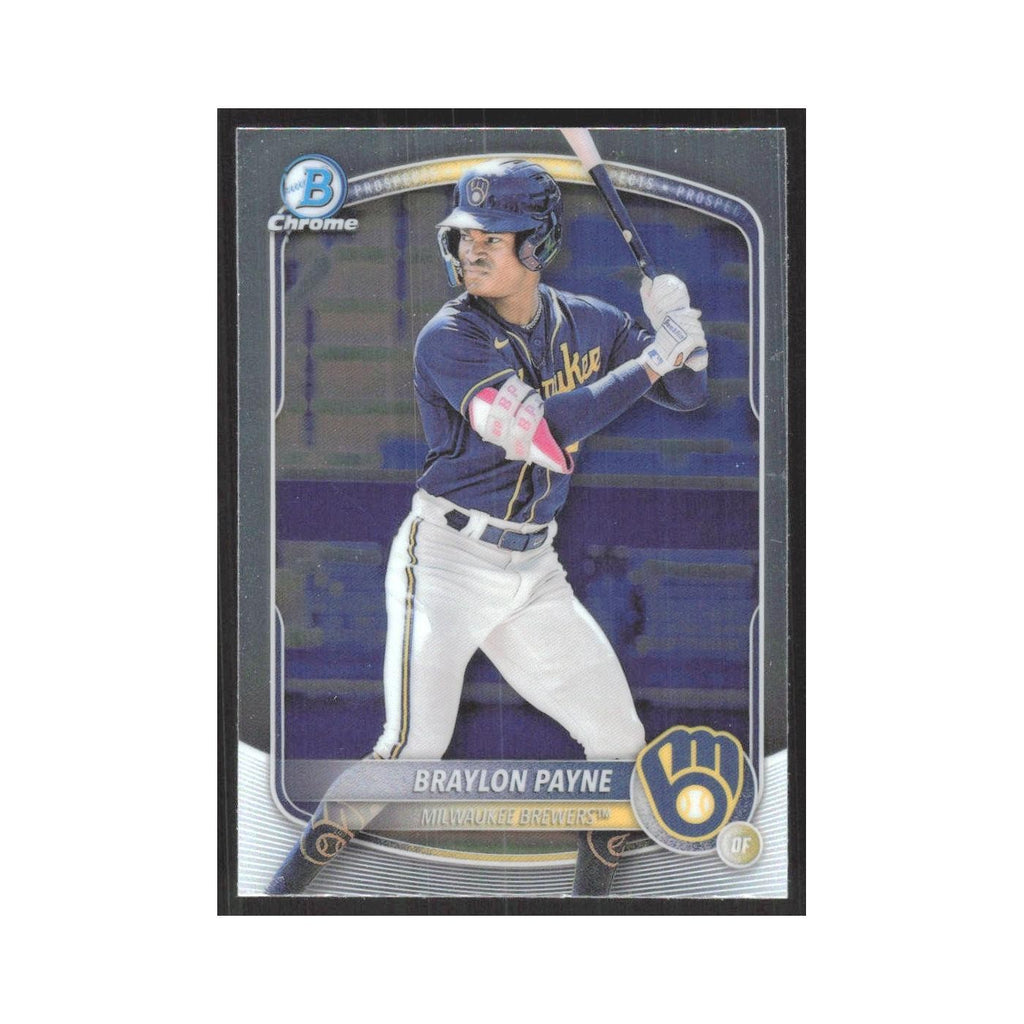 2025 Bowman Chrome Prospects Braylon Payne Brewers #BCP-148