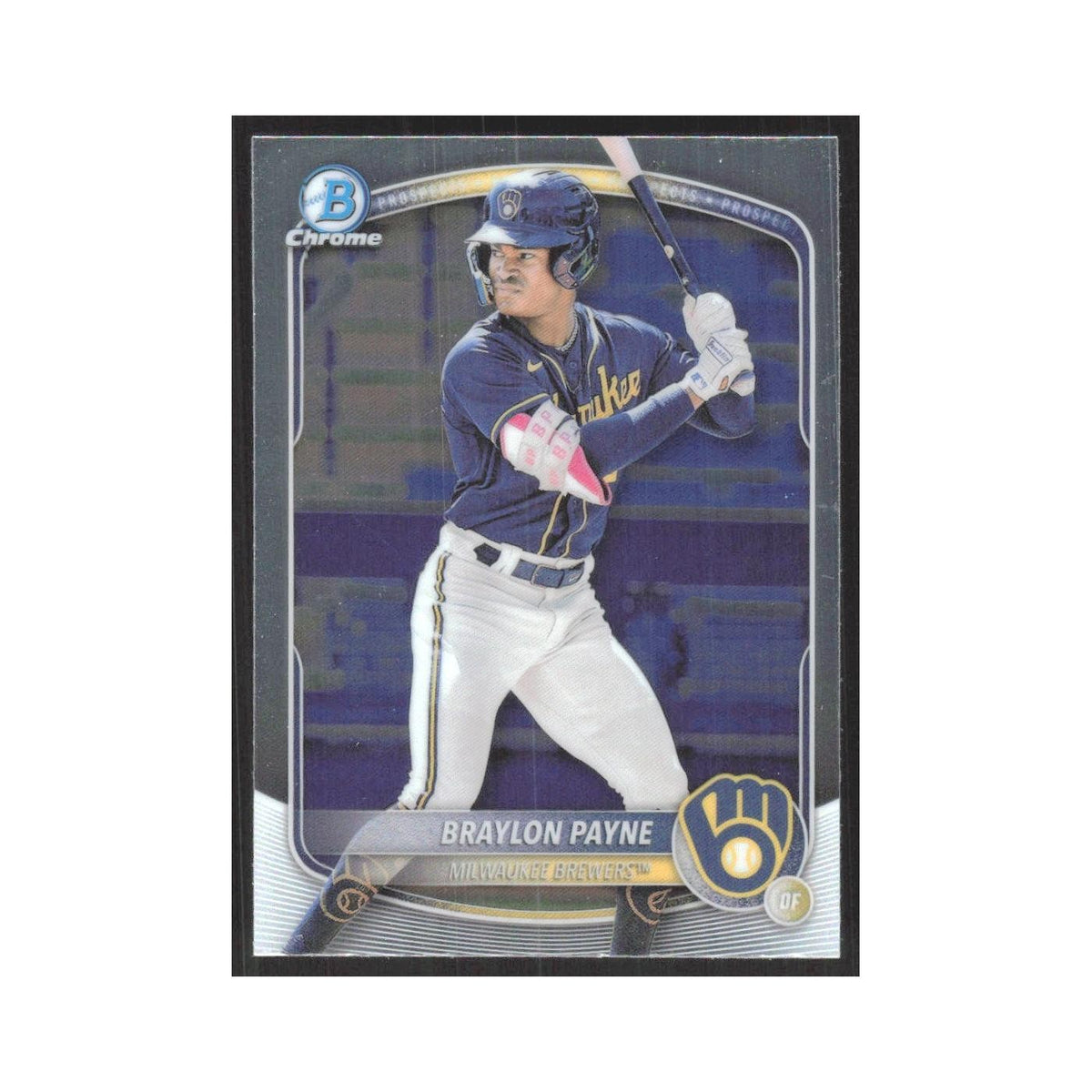 2025 Bowman Chrome Prospects Braylon Payne Brewers #BCP-148