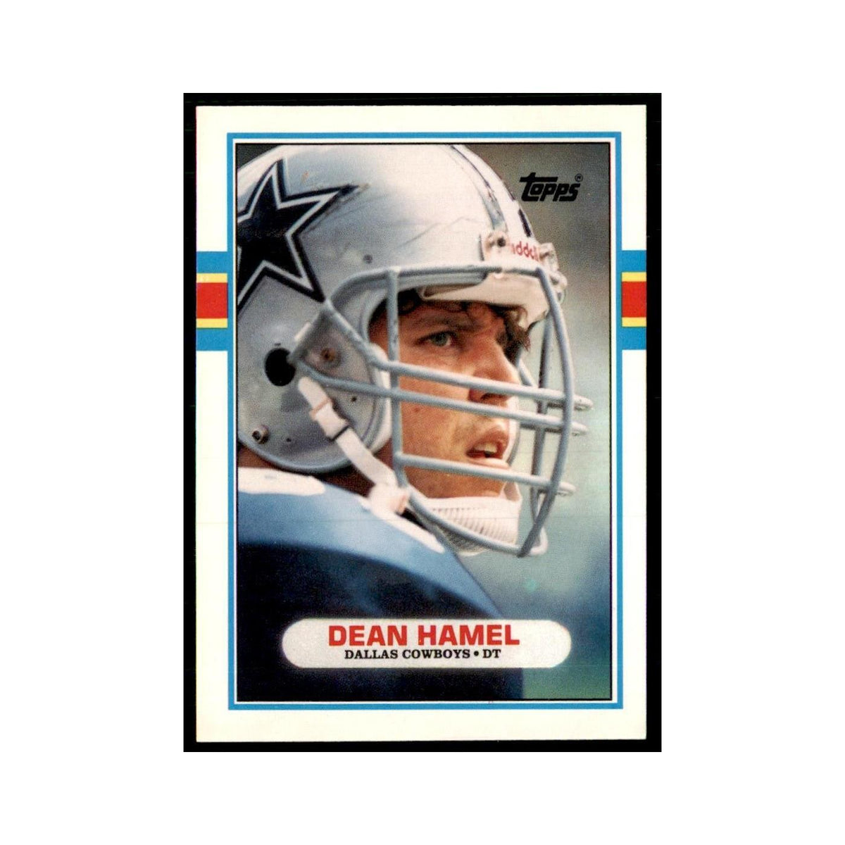 1989 Topps Traded Dean Hamel RC Cowboys #68T