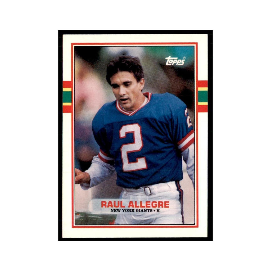 1989 Topps Traded Raul Allegre Giants #71T