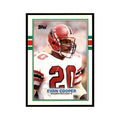 1989 Topps Traded Evan Cooper RC Falcons #129T