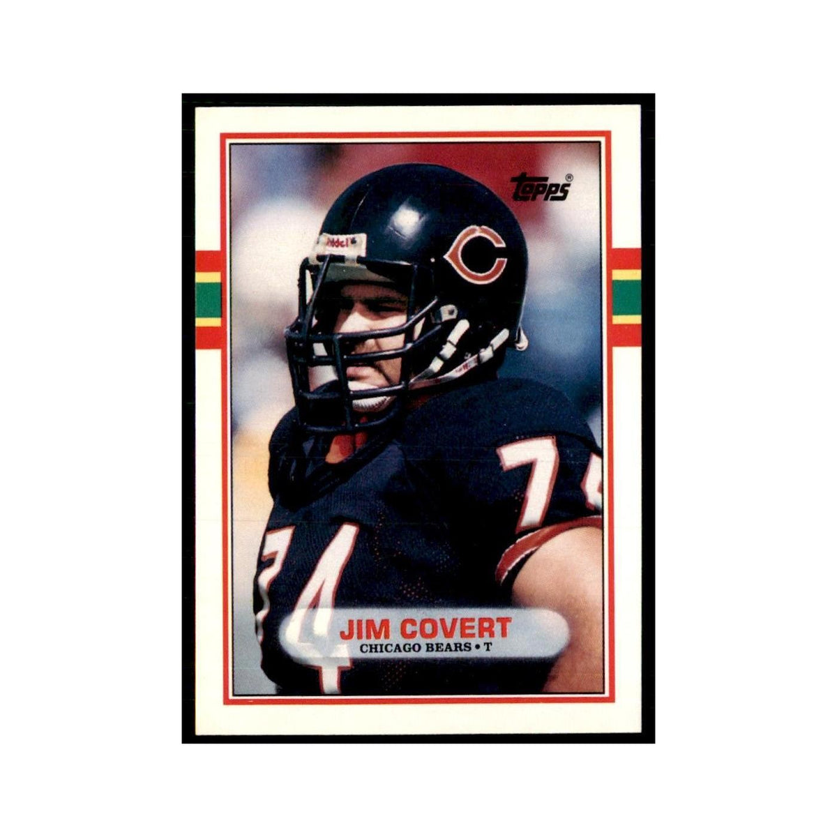 1989 Topps Traded Jim Covert Bears #69T