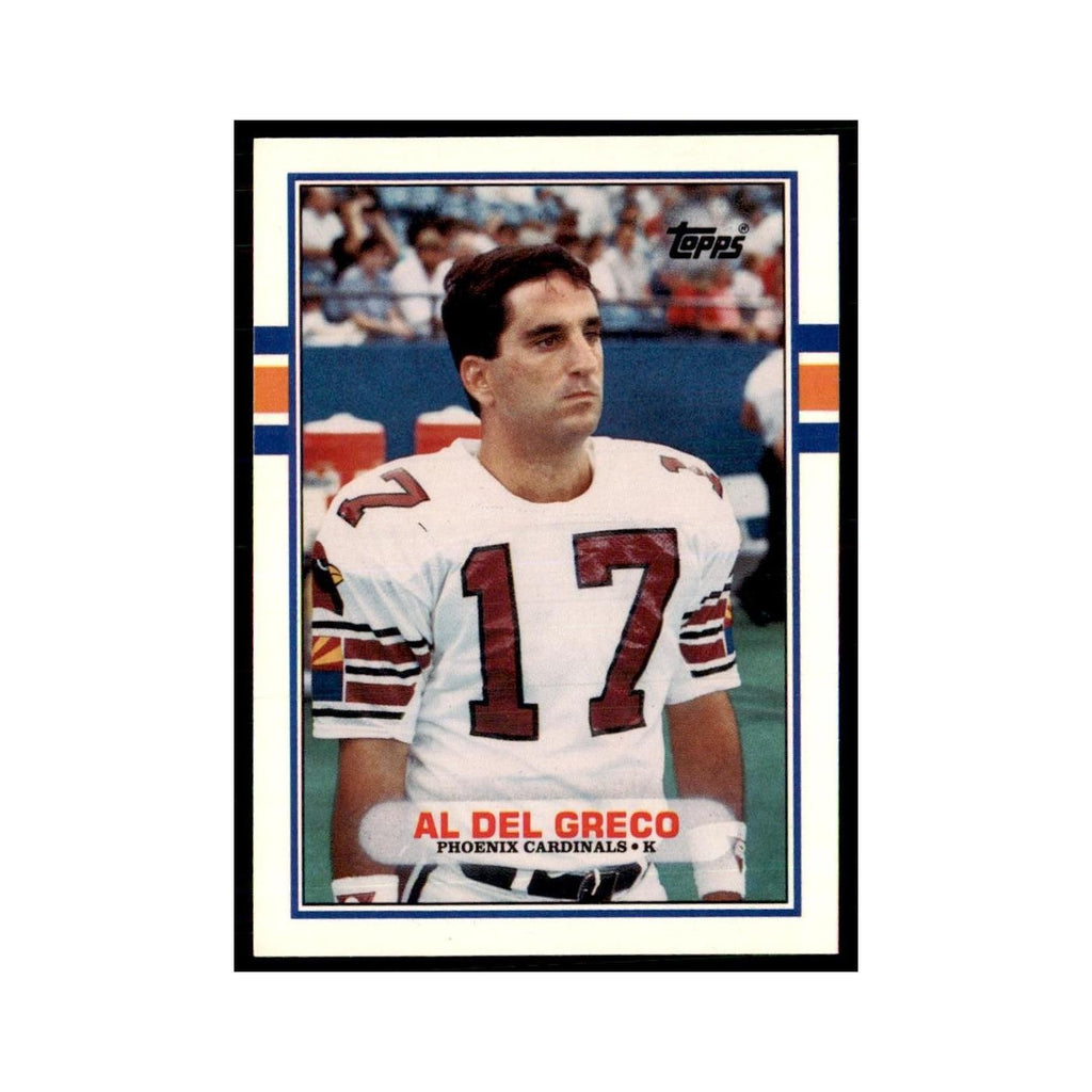1989 Topps Traded Al Del Greco RC Phoenix Cardinals #6T