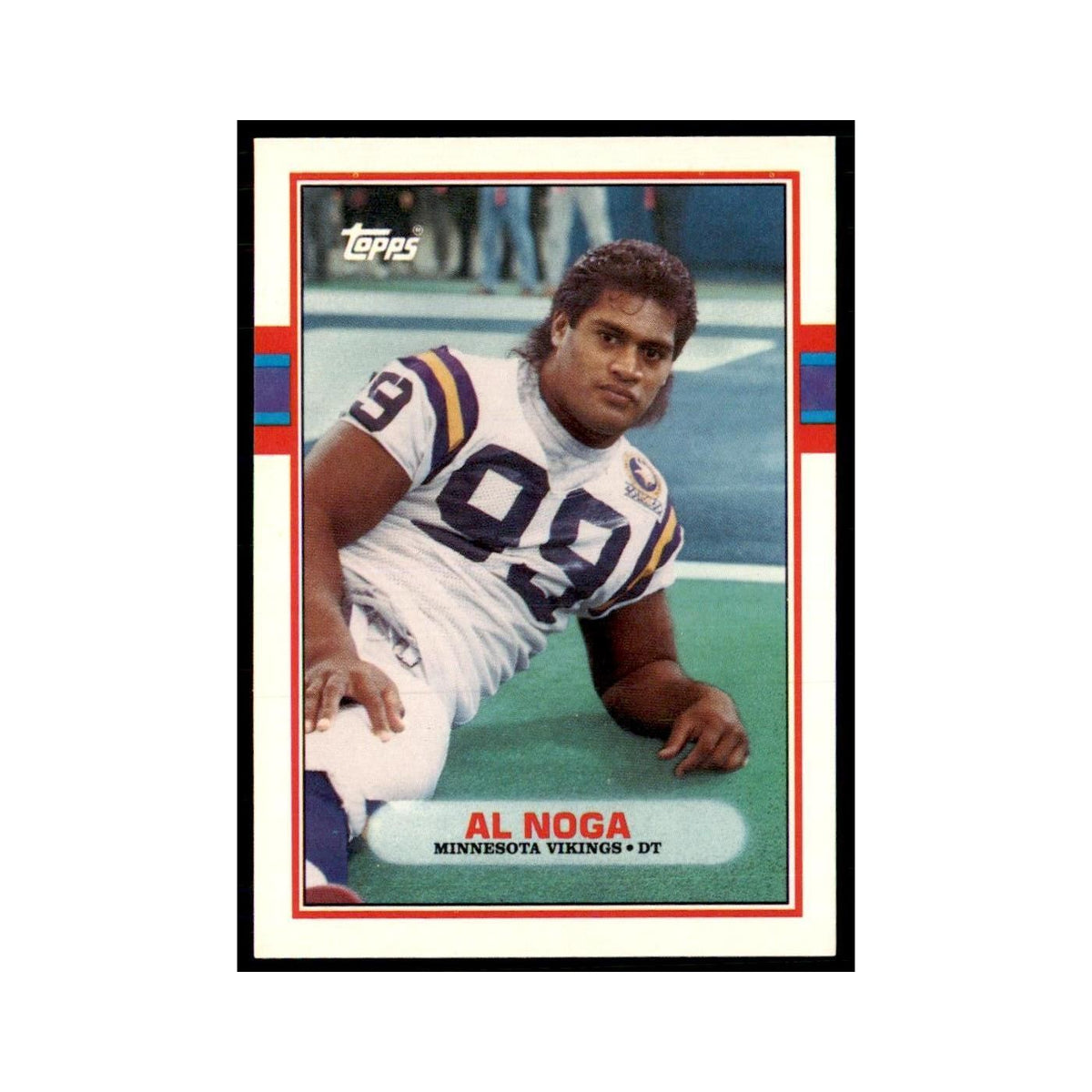 1989 Topps Traded Al Noga RC Vikings #55T