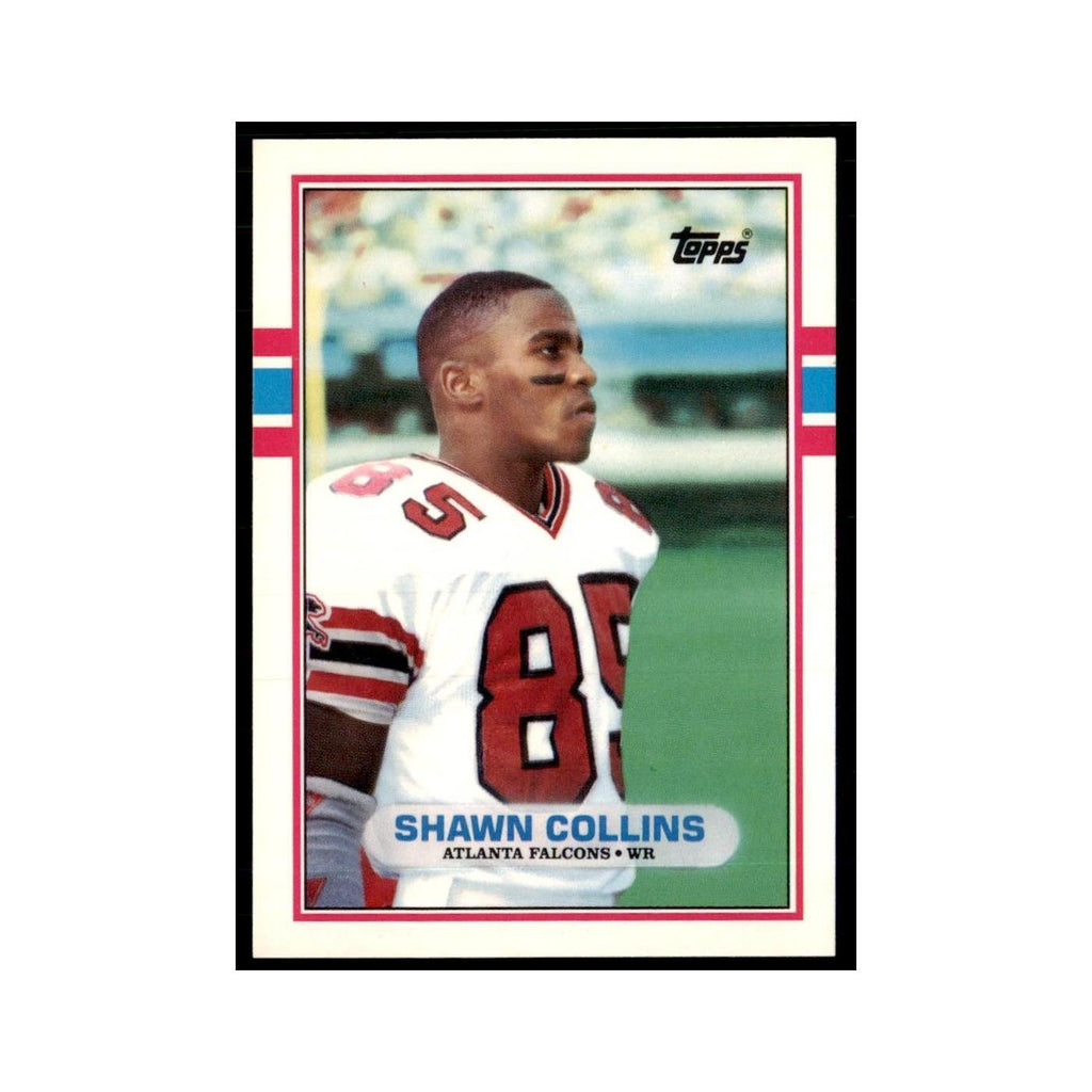 1989 Topps Traded Shawn Collins RC Falcons #3T
