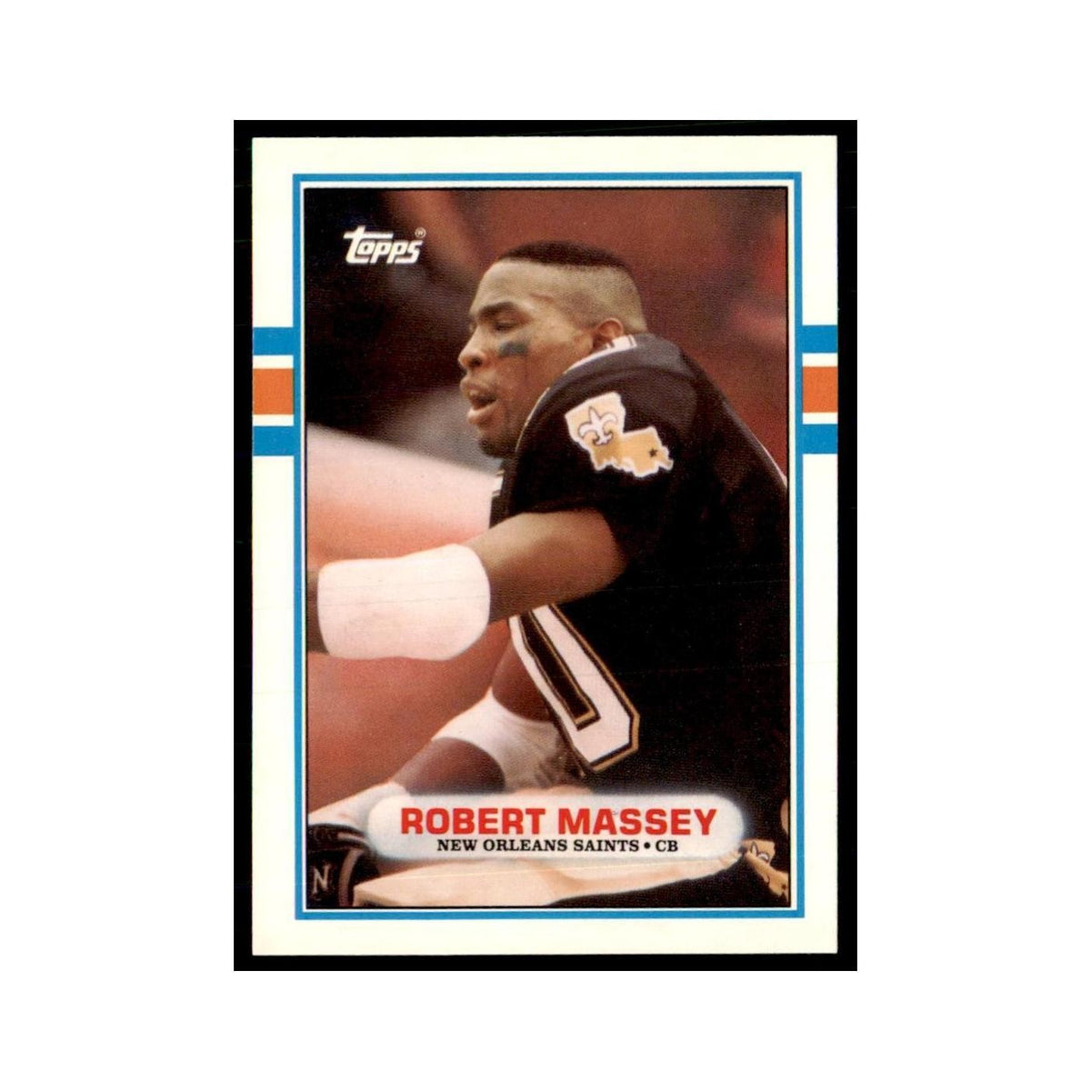 1989 Topps Traded Robert Massey RC Saints #77T