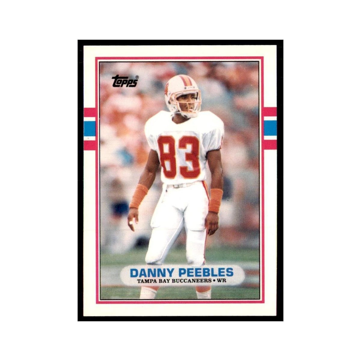 1989 Topps Traded Danny Peebles RC Buccaneers #47T