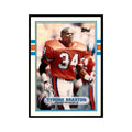 1989 Topps Traded Tyrone Braxton RC Broncos #82T