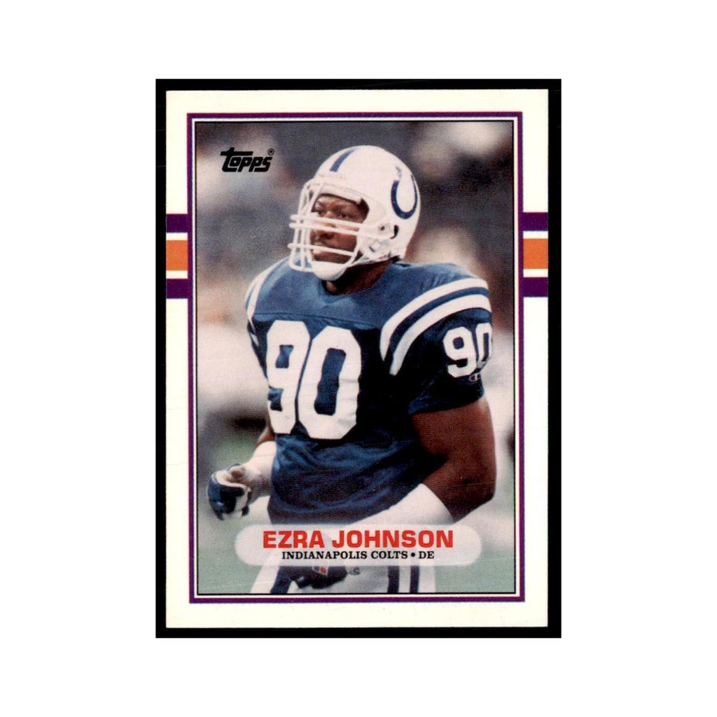 1989 Topps Traded Ezra Johnson Colts #39T