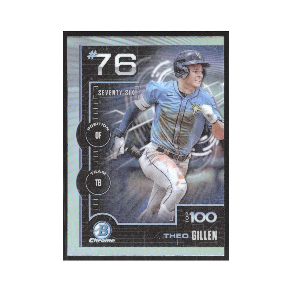 2025 Bowman Scouts Top 100 Theo Gillen Rays #BTP-76