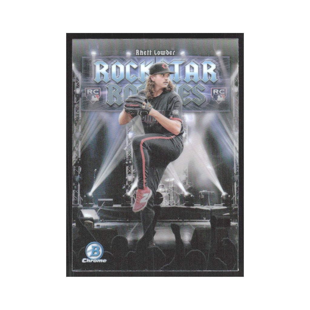 2025 Bowman Rockstar Rookies Rhett Lowder Reds #RR-4