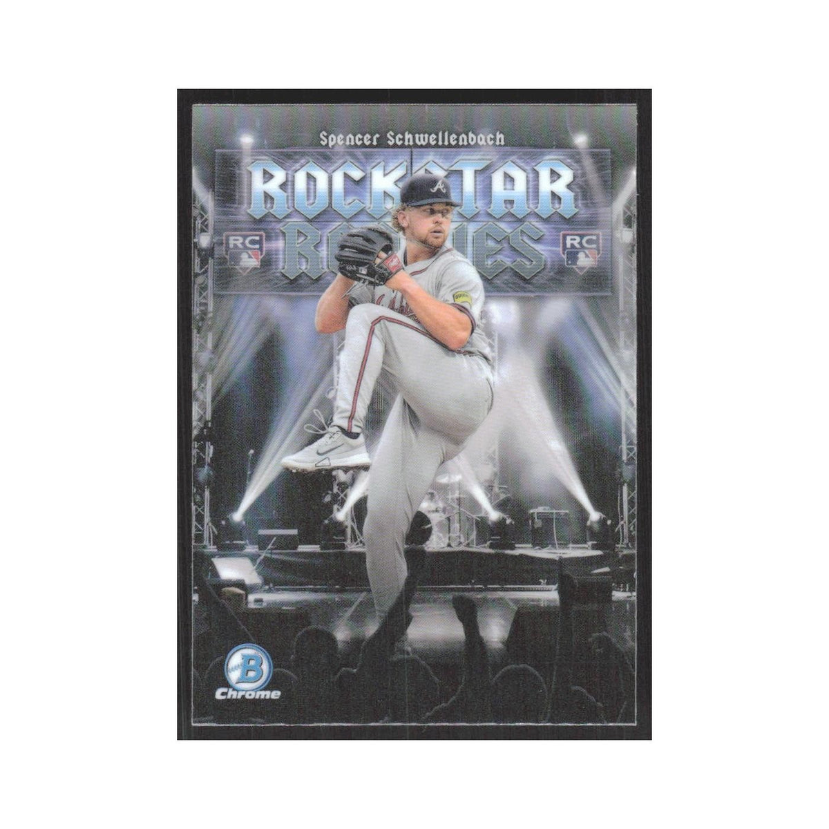 2025 Bowman Rockstar Rookies Spencer Schwellenbach Braves #RR-19