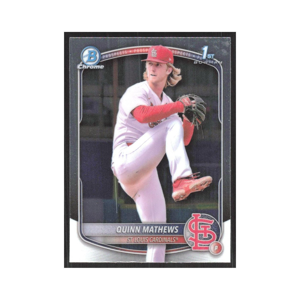 2025 Bowman Chrome Prospects Quinn Mathews Cardinals #BCP-25