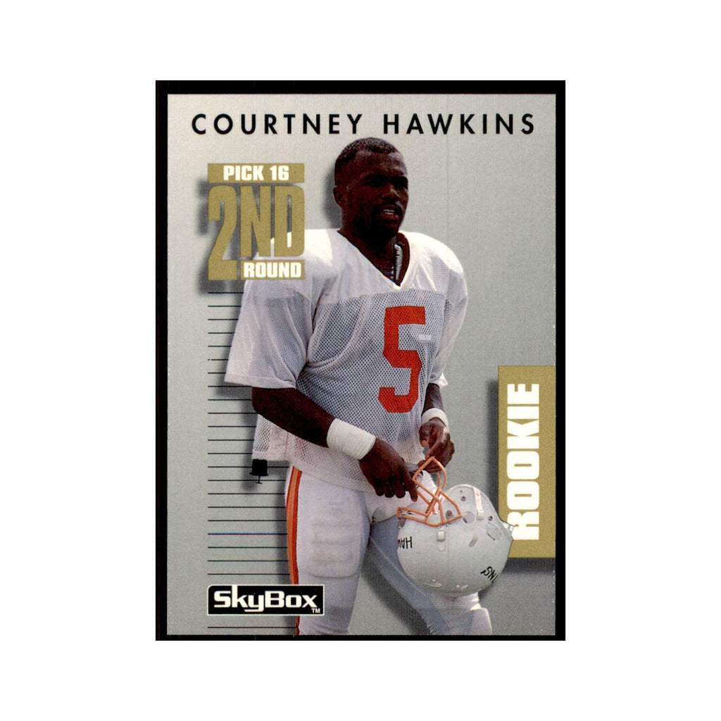 1992 SkyBox Primetime Courtney Hawkins RC Buccaneers #301