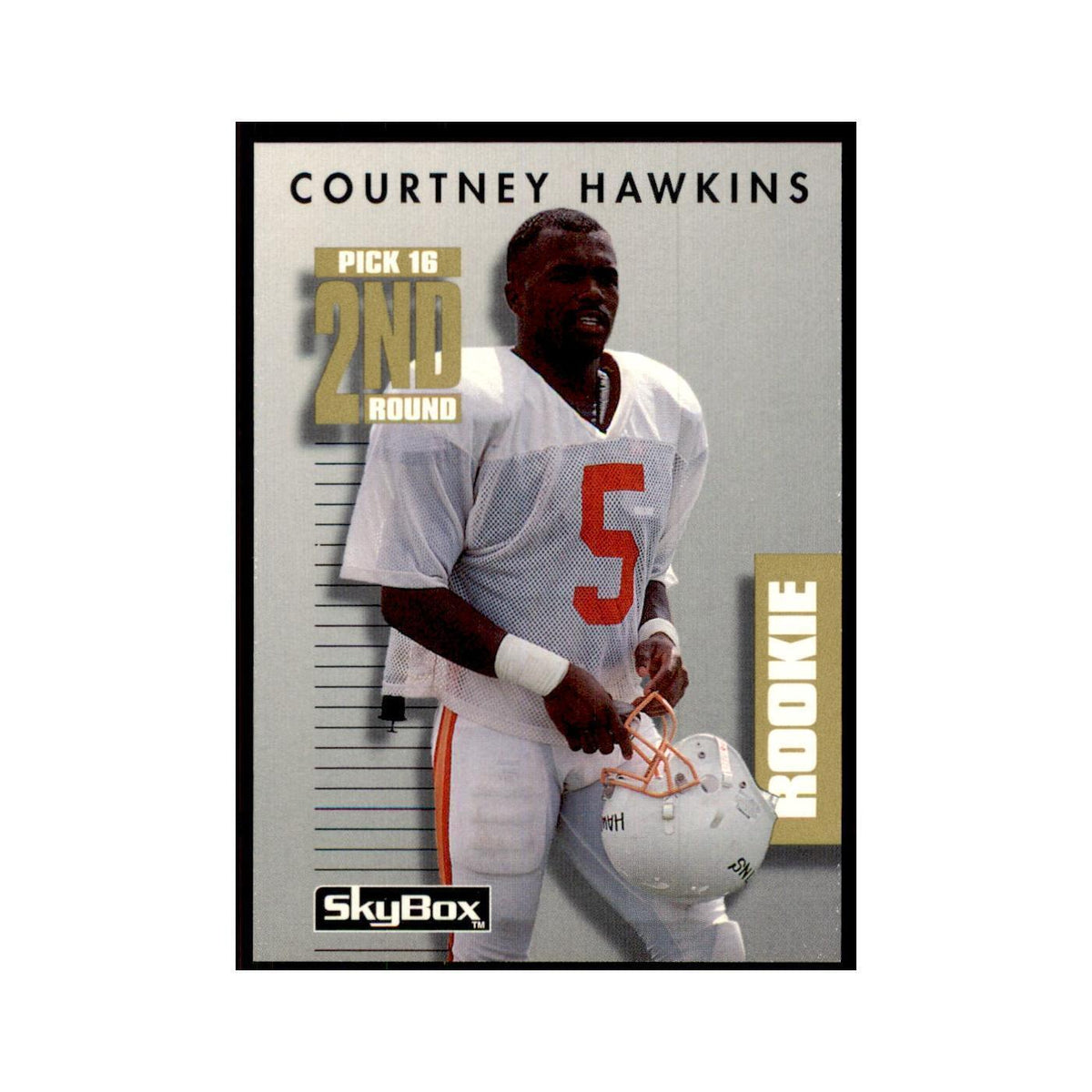 1992 SkyBox Primetime Courtney Hawkins RC Buccaneers #301