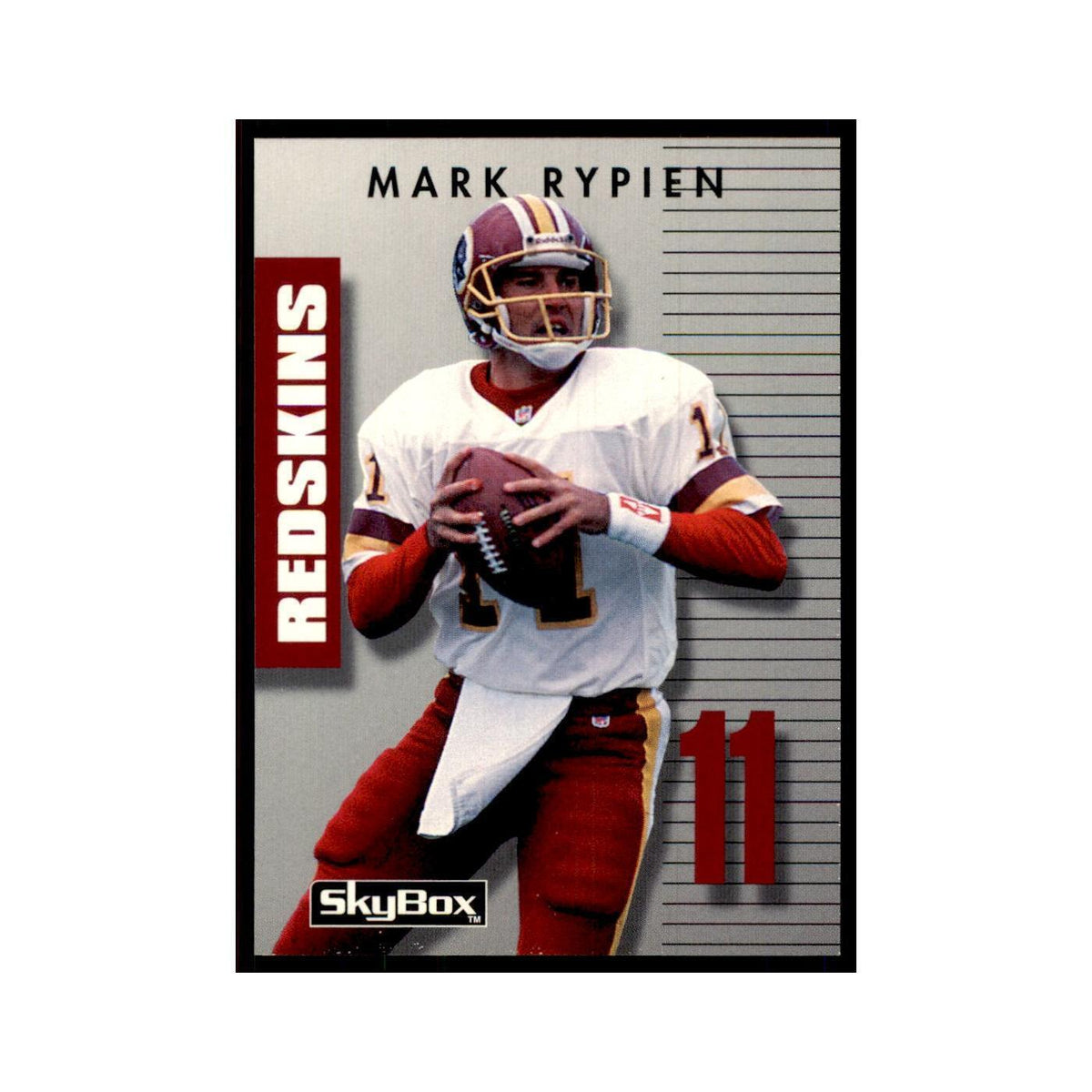 1992 SkyBox Primetime Mark Rypien Redskins #011