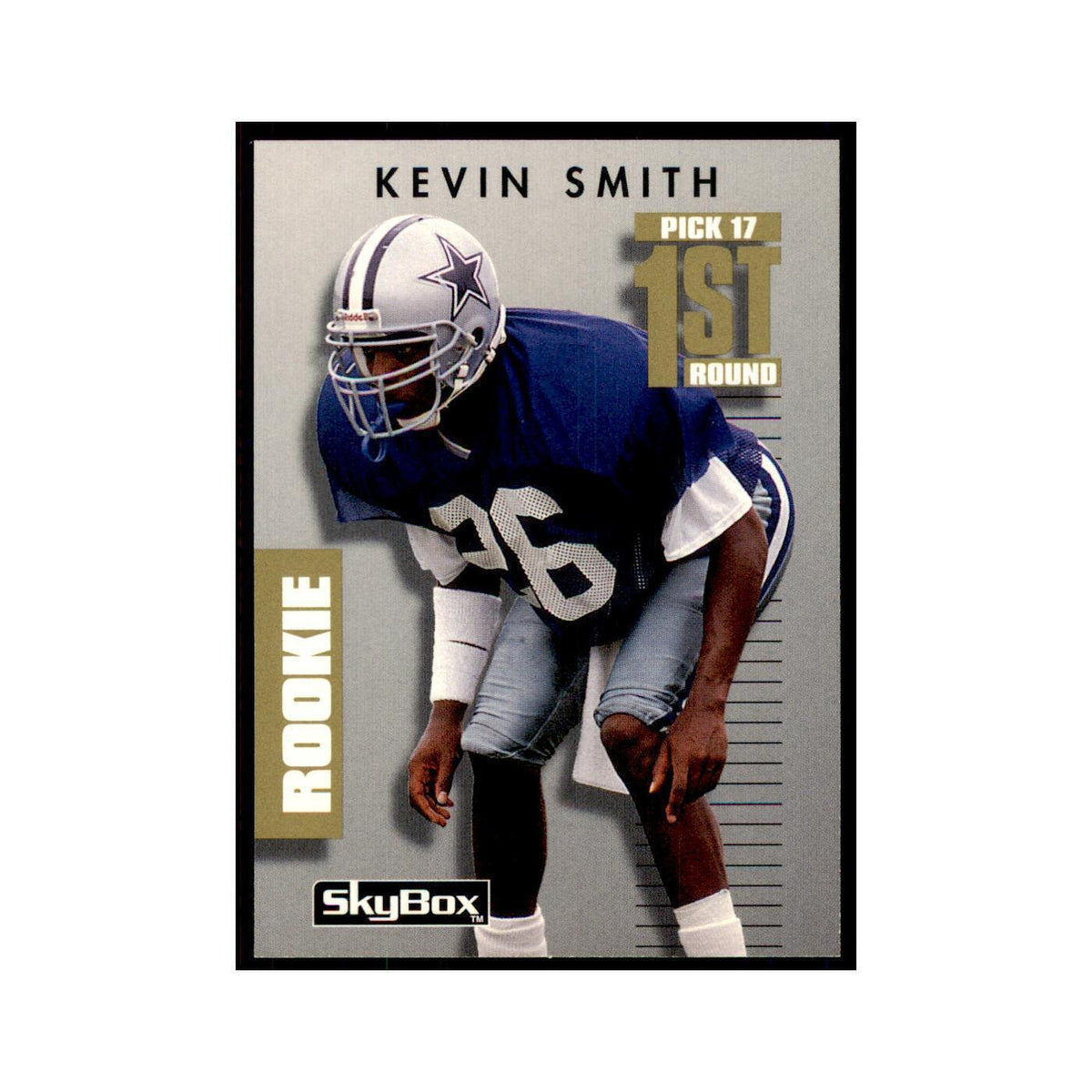 1992 SkyBox Primetime Kevin Smith RC Cowboys #241