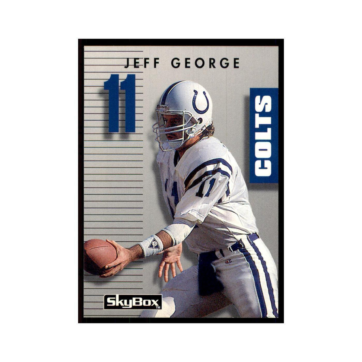 1992 SkyBox Primetime Jeff George Colts #104