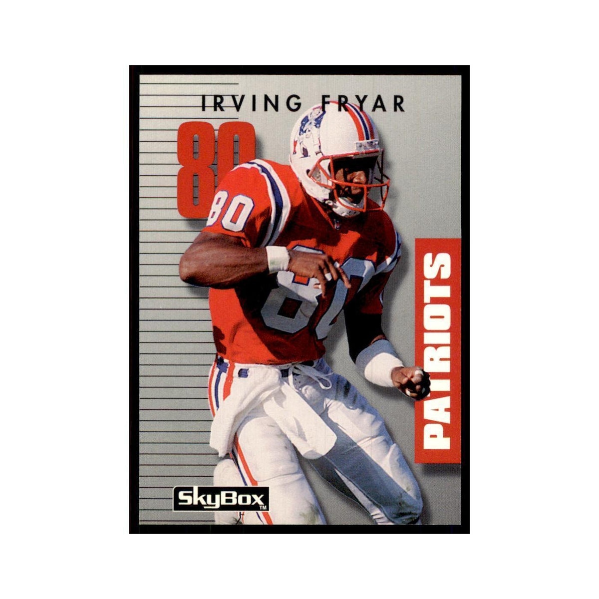 1992 SkyBox Primetime Irving Fryar Patriots #028