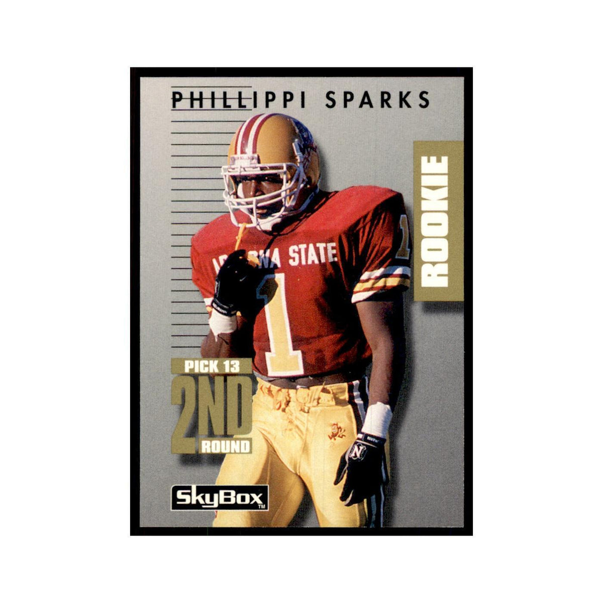 1992 SkyBox Primetime Phillippi Sparks RC Giants #218
