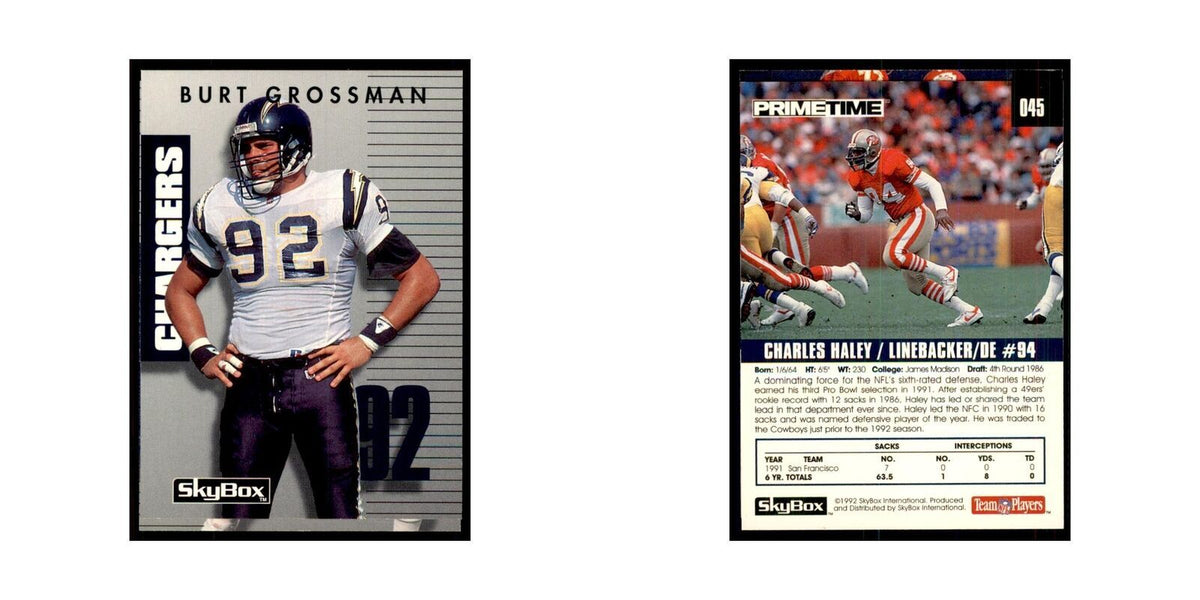 1992 SkyBox Primetime Charles Haley Cowboys #045