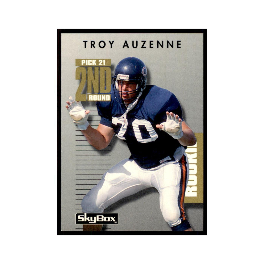 1992 SkyBox Primetime Troy Auzenne RC Bears #210