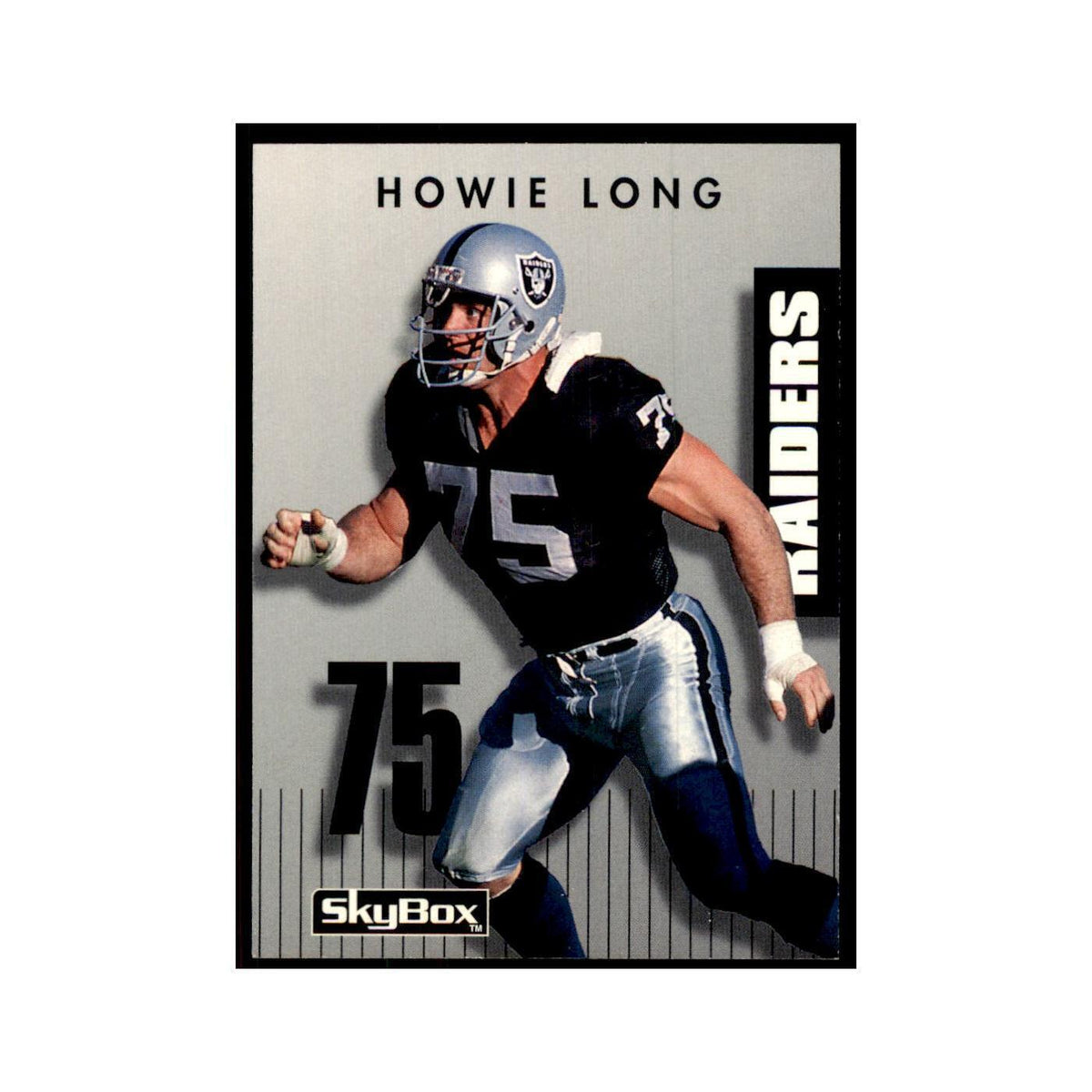1992 SkyBox Primetime Howie Long Los Angeles Raiders #286