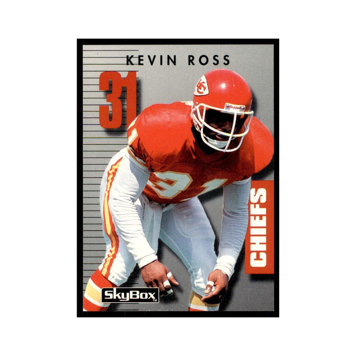 1992 SkyBox Primetime Kevin Ross Chiefs #027