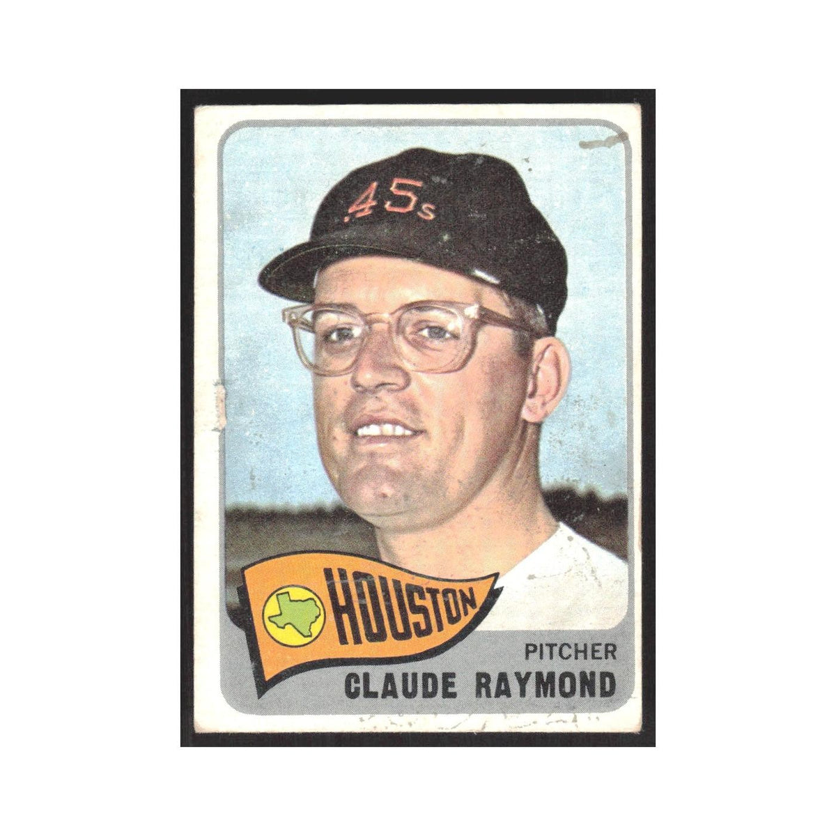1965 Topps (damaged) Claude Raymond Astros #48