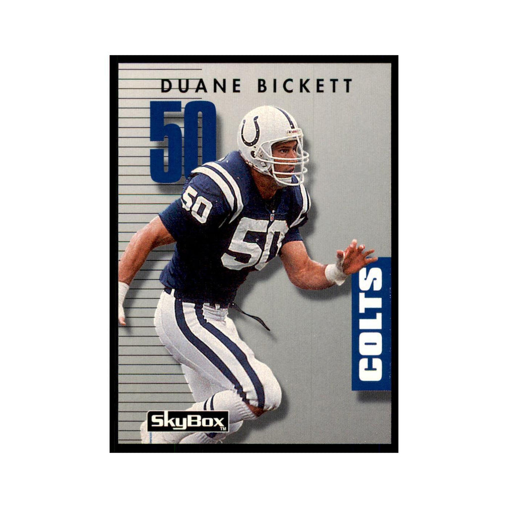 1992 SkyBox Primetime Duane Bickett Colts #291
