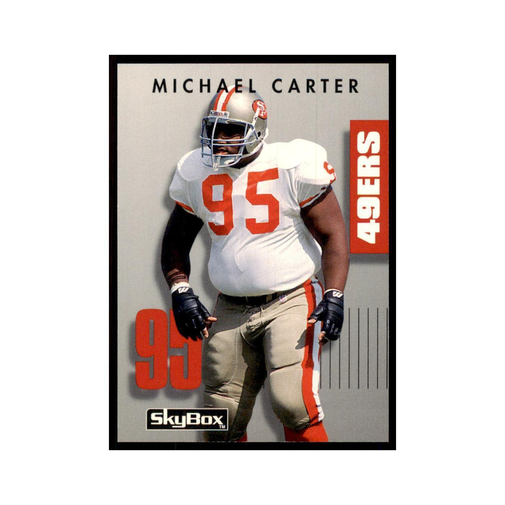 1992 SkyBox Primetime Michael Carter 49ers #306