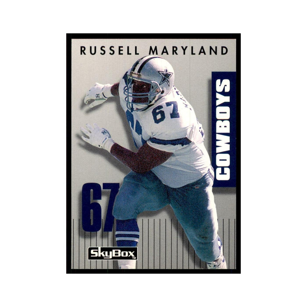 1992 SkyBox Primetime Russell Maryland Cowboys #221