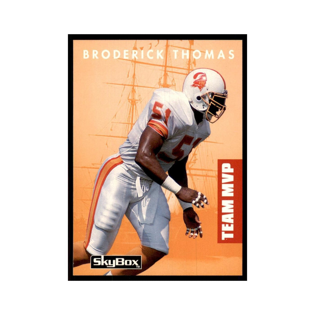 1992 SkyBox Primetime Broderick Thomas Buccaneers #65