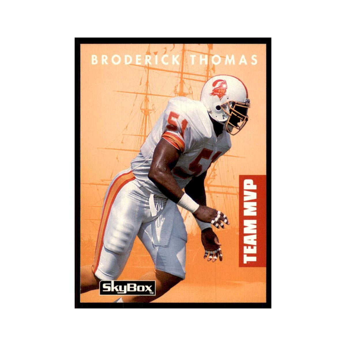 1992 SkyBox Primetime Broderick Thomas Buccaneers #65