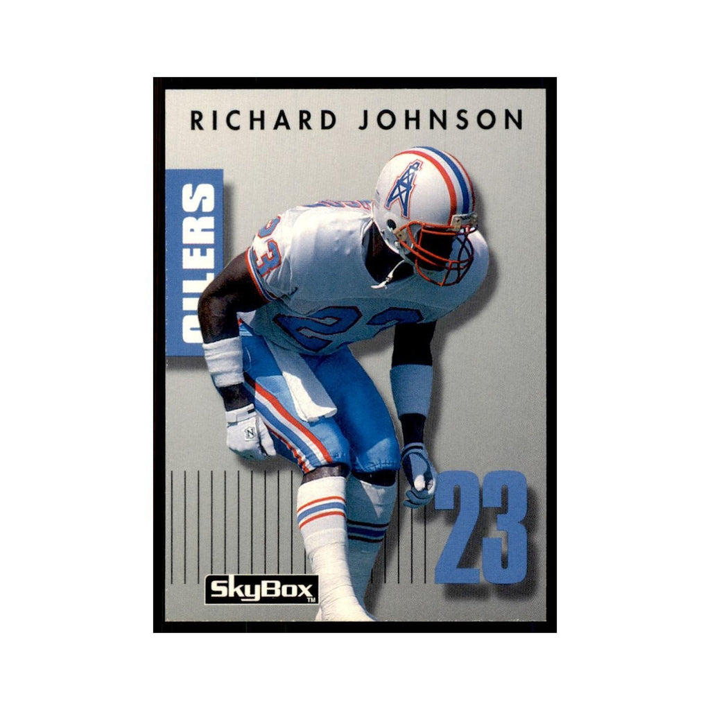 1992 SkyBox Primetime Richard Johnson Houston Oilers #299