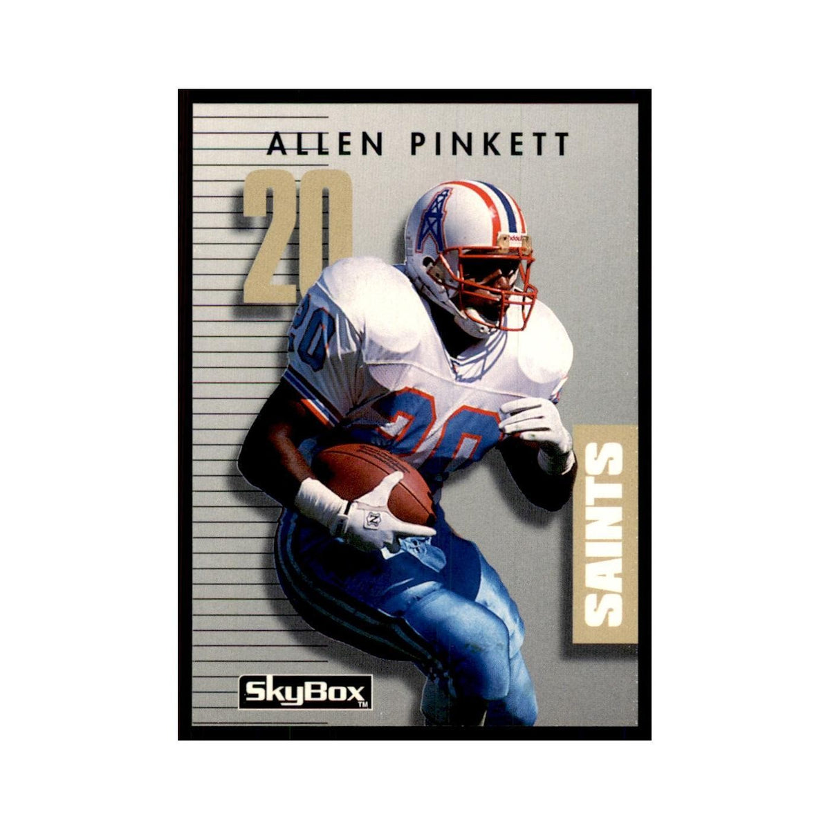 1992 SkyBox Primetime Allen Pinkett Saints #137